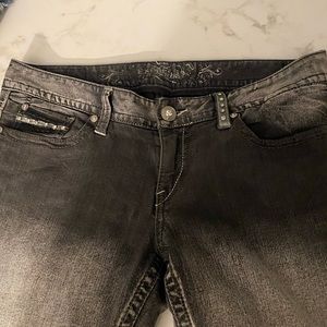 Express Skinny Jeans rhinestones